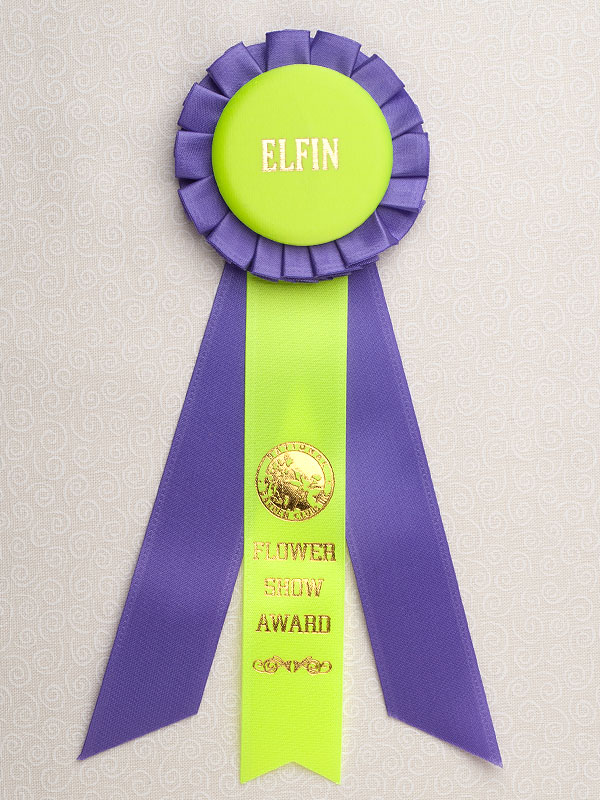 Petite Elfin Award Rosette